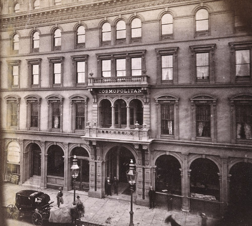 181. Entrance to Cosmopolitan Hotel, San Francisco