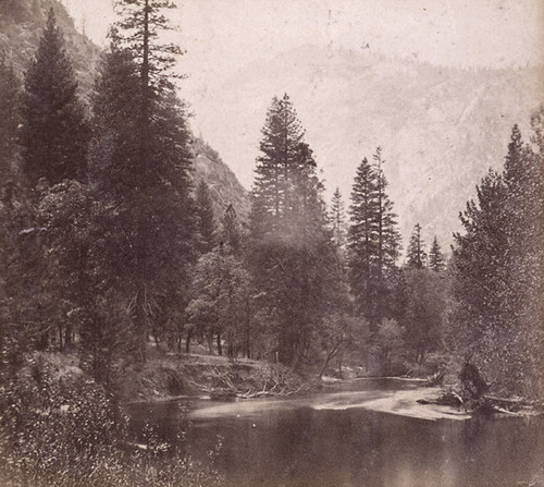 1668. East Side of the Three Brothers--from the Nevada Fall Trail