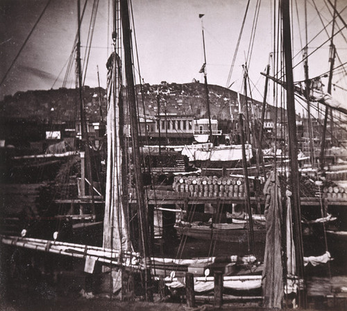 304. Telegraph Hill, from Market Street Wharf, San Francisco