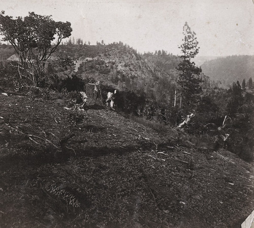 1248. First view of Cape Horn, above Colfax, looking east