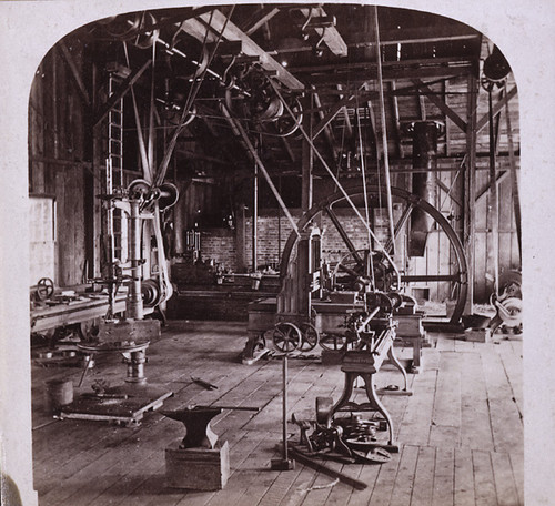 1699. Interior of Machine Shop--At the mouth of the Tunnel