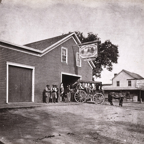 1149. Healdsburg, Sonoma County. "All aboard for the Geysers."