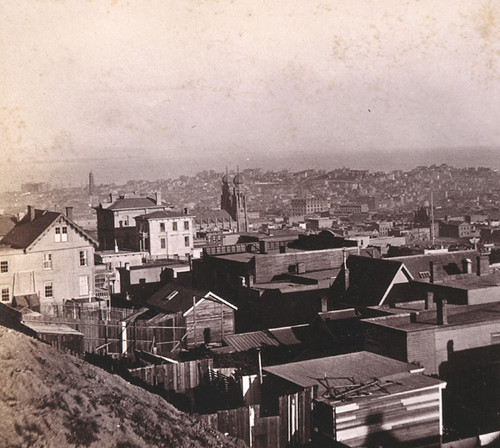 525. San Francisco, from corner California and Taylor Streets, looking South