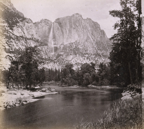 1111. The Yo-Semite Fall, 2,634 feet high, Yo-Semite Valley, Mariposa County