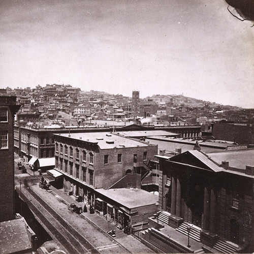 180. San Francisco--From the Cosmopolitan Hotel, Looking WestBush street