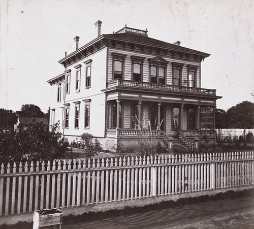 1446. J. I. Spear's residence, cor. Julia and 12th Streets, Oakland, Alameda County