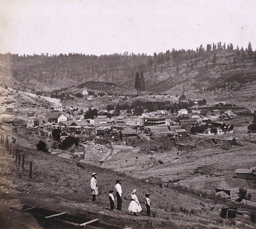 939. Town of Volcano, Amador County--From the South