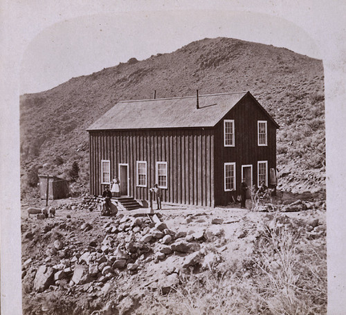 1721. Boarding House--At Shaft No. 1, Sutro Tunnel