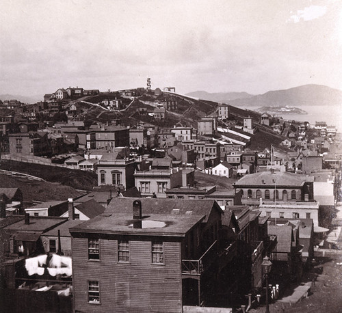 358. Russian Hill, from cor. Mason and Sacramento, San Francisco