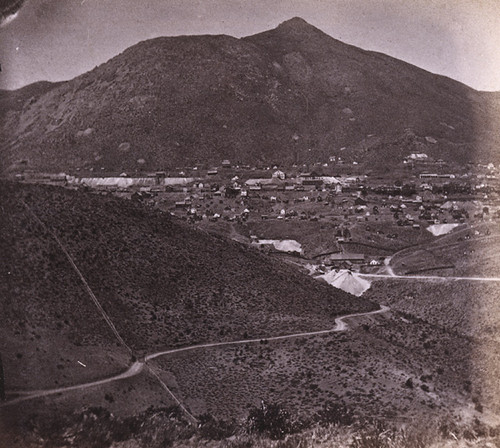 704. Virginia City, from the East--Mount Davidson