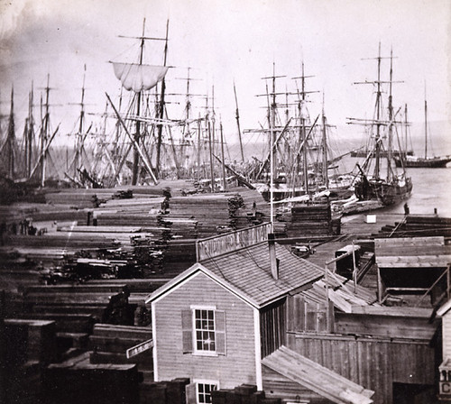 306. Pier No. 11. The Mendicino Lumber Yard, San Francisco