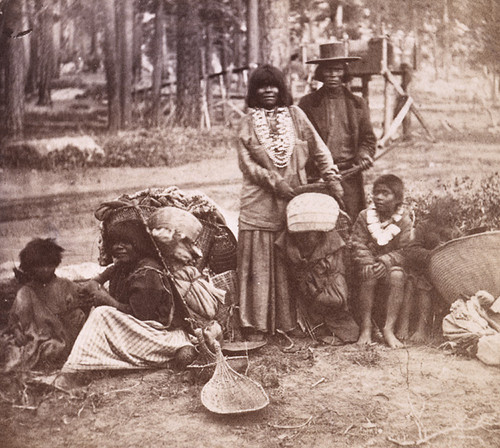 604. Washoe Indians--The Chief's Family