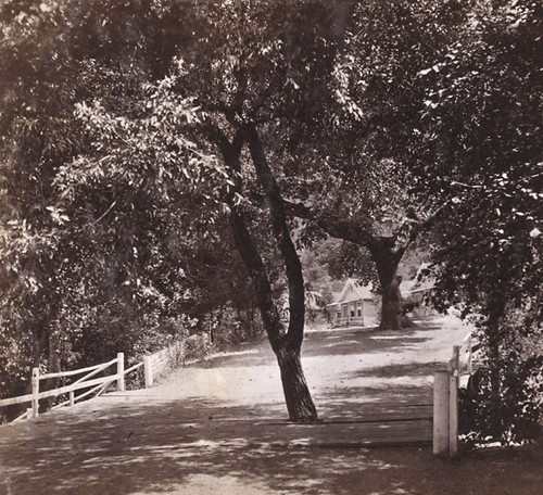 1783. The Bridge and Cottages from the Hotel