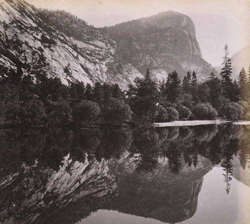 1118. Mirror Lake and Reflections, Yo-Semite Valley, Mariposa County