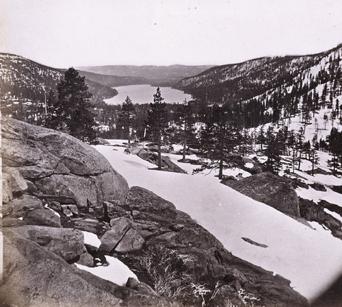 843. Donner Lake, from the Summit