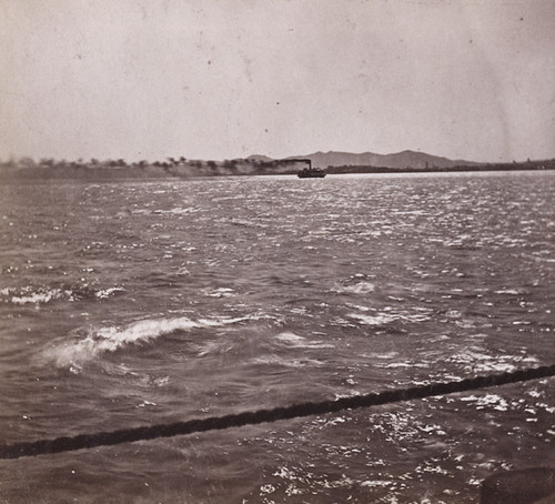 1551. San Francisco Bay--On a windy day, from Oakland Wharf