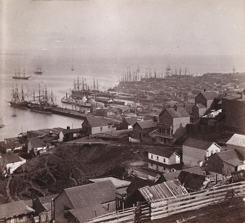 548. View of the Shipping from Telegraph Hill, San Francisco