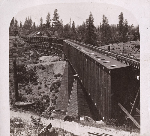 1339. Long Ravine Bridge--120 ft. high, 878 ft. long, near view