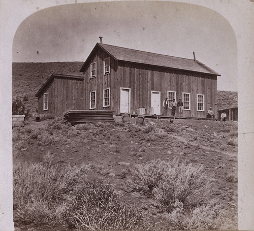 1714. Boarding House of the Sutro Tunnel Company--At Shaft No. 3