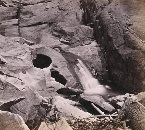 1164. Pot Holes worn in the rocks, on Yuba River, near Cisco