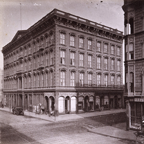 141. Occidental Hotel, cor. Bush and Montgomery Sts., San Francisco