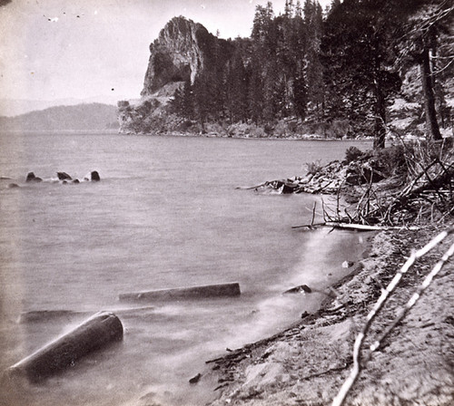 675. Cave Rock--Eastern Shore of Lake Tahoe, From the South