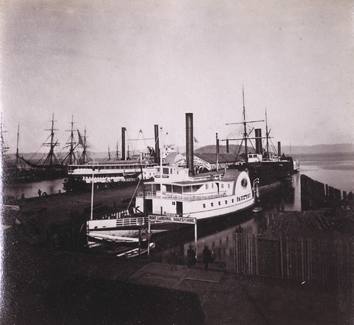 317. Broadway Wharf from the City Front House, San Francisco