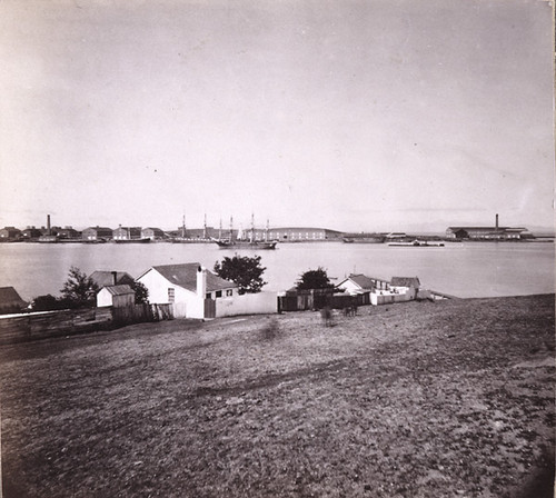 579. Mare Island. General View from Vallejo, Solano County