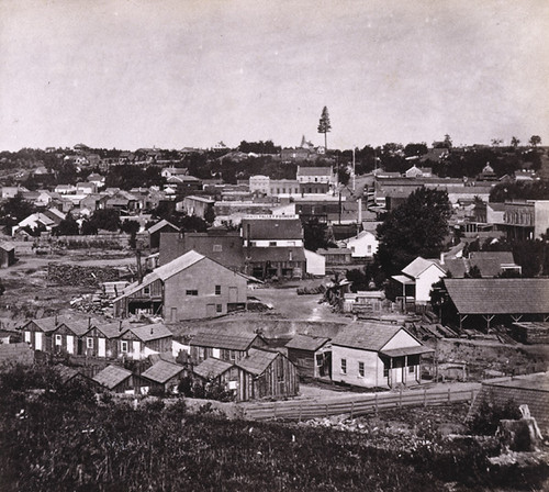 816. Grass Valley, from Cemetery Hill, Nevada Co