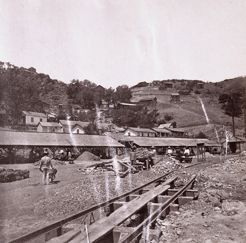 98. New Almaden Quicksilver Mines. View on the Planiere