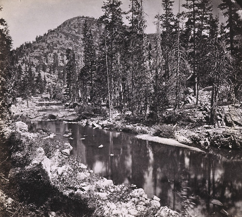 771. Scene on the Yuba River, near Crystal Lake, Placer County