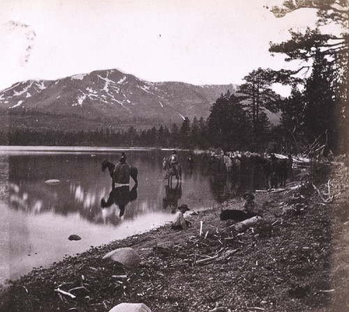 646. Fallen Leaf Lake and Tahlac Mountain, Valley of Lake Tahoe