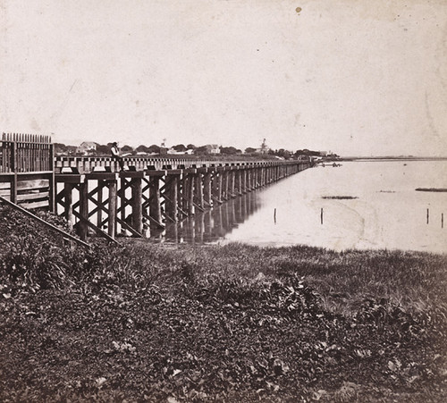 1500. View of Trestle Work over San Antonio Creek