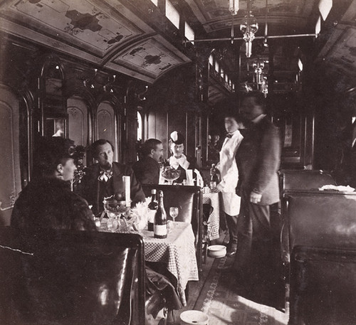 1489. Dining Party--in the Dining Car Cosmopolitan