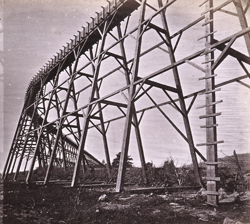 790. Hydraulic Mining--The Flume near Smartsville, Yuba County