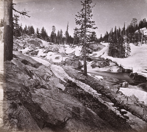 835. New Hampshire Rocks, Yuba River--On the Dutch Flat and Donner Lake Wagon Road