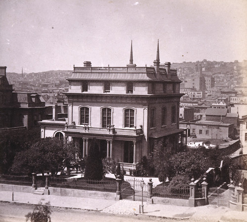 484. Residence of John Parrot, Banker, Folsom St., San Francisco