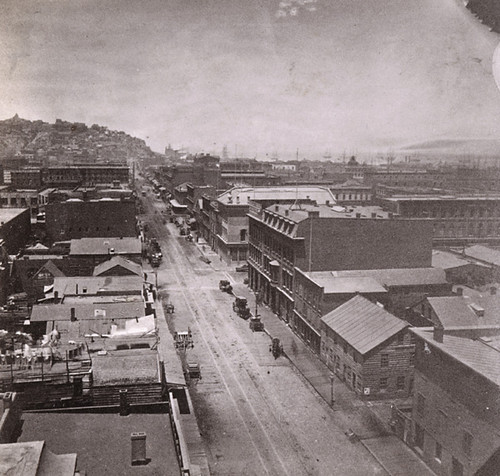 183. San Francisco--From Cosmopolitan Hotel, Looking NorthTelegraph HillSansome street