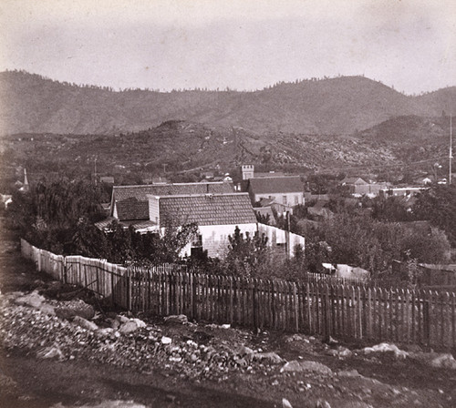 981. Columbia, Tuolumne County. View from the West