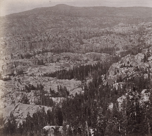 927. View from Carson Spur, Amador Wagon Road