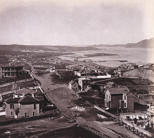 430. The Presidio and Golden Gate, from Russian Hill, San Francisco