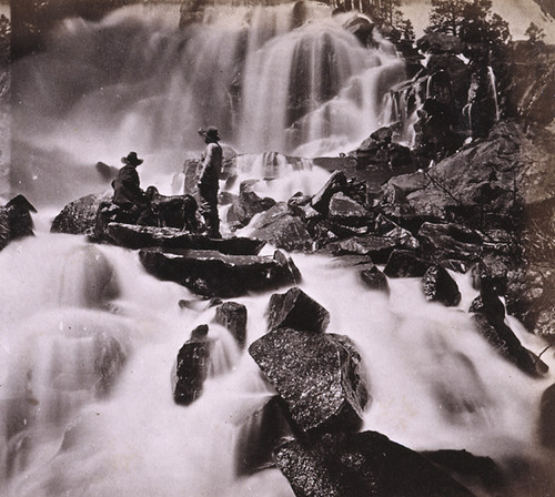 662. Scene at Eagle Falls, Emerald Bay. Western Shore of Lake Tahoe