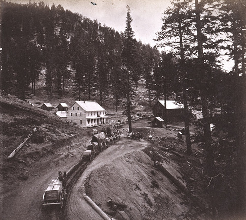 690. Swift's Station, Carson and Lake Bigler Road--Eastern Summit of Sierra Nevada Mountains