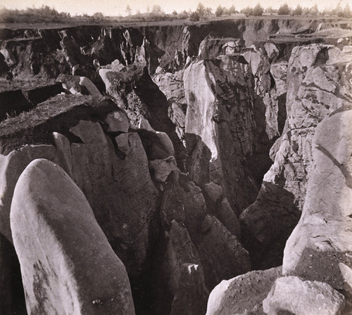 1022. Placer Mines--View on Knapp's Ranch, Columbia, Tuolumne County