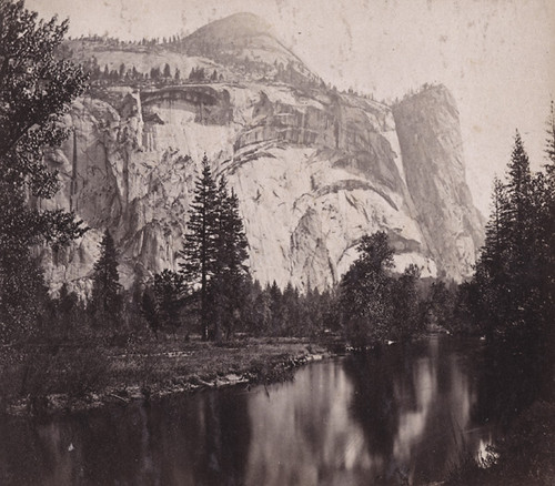 1642. North Dome, 3,725 Feet High, from the Merced River