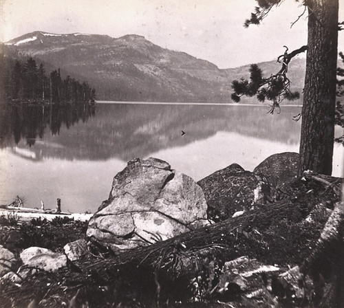 1289. Central Pacific Railroad--from the foot of Donner Lake, Nevada County