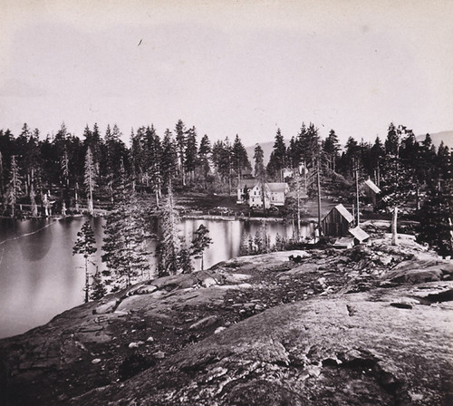 822. Crystal Lake, from Hieroglyphic Rocks. Placer County