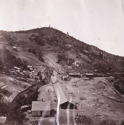 97. New Almaden Quicksilver Mines. General View of the Mine
