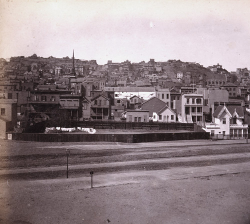 165. San Francisco, from cor. Market and Sixth Sts., Looking North to Powell and California streets