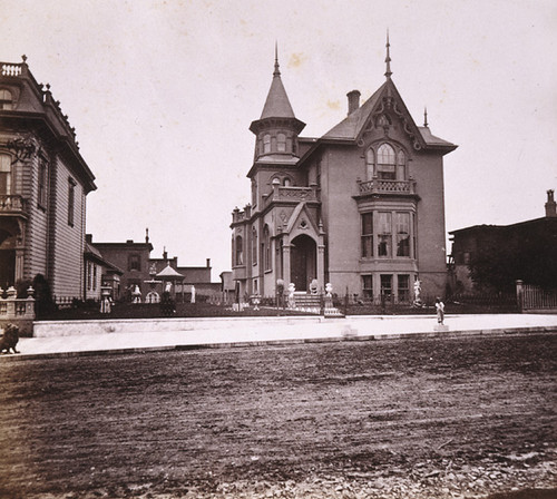 483. Residence of B. C. Horn, Harrison Street, San Francisco